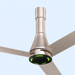 Compact BLDC ceiling fan motor design