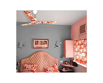 Curtain Coordinated Ceiling Fans